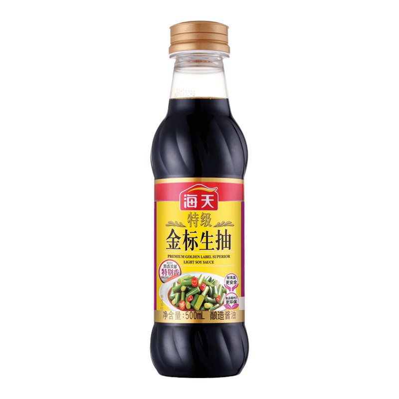 海天 金标生抽500ml