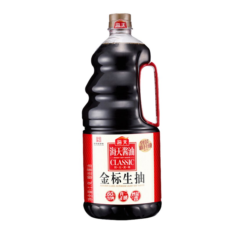海天酱油金标生抽1.9L