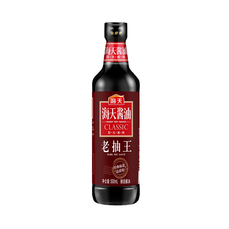 海天 老抽王酱油500ml