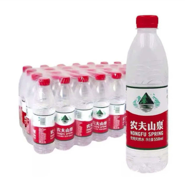 农夫山泉天然饮用水550ml*24瓶/包