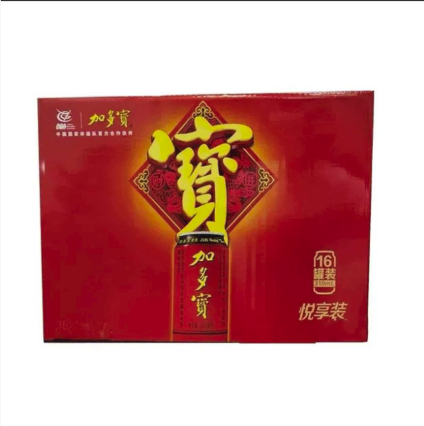 加多宝JDB凉茶310ml*16罐整箱装