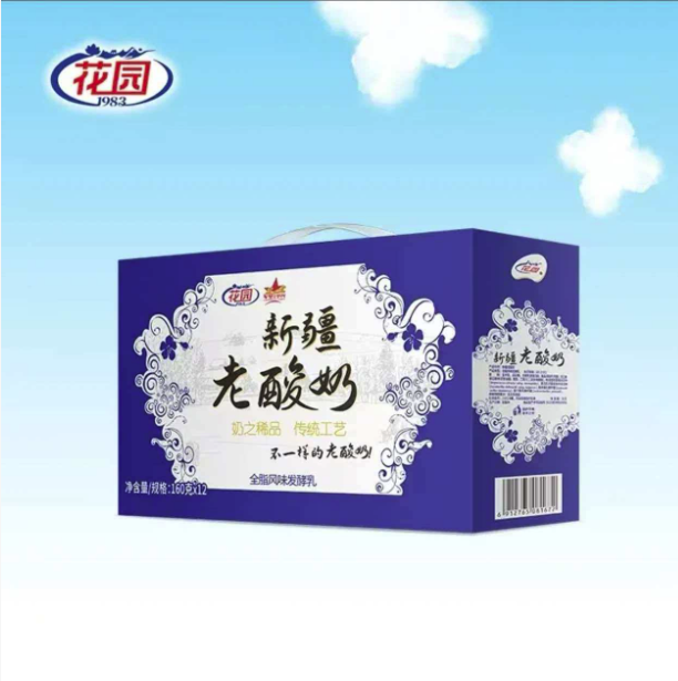 花园老酸奶160克*12杯/件