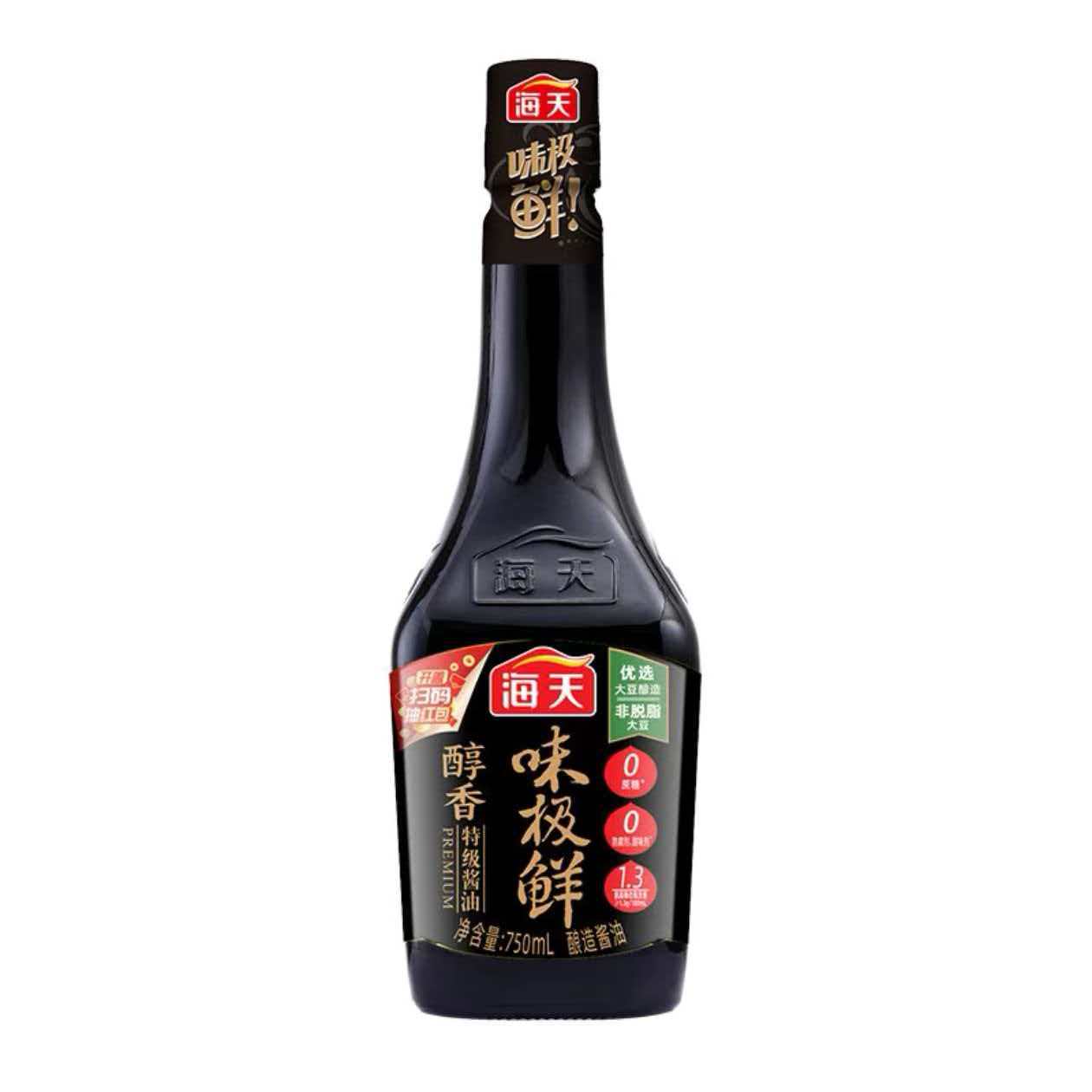 醇香特级酱油味极鲜750ml/瓶