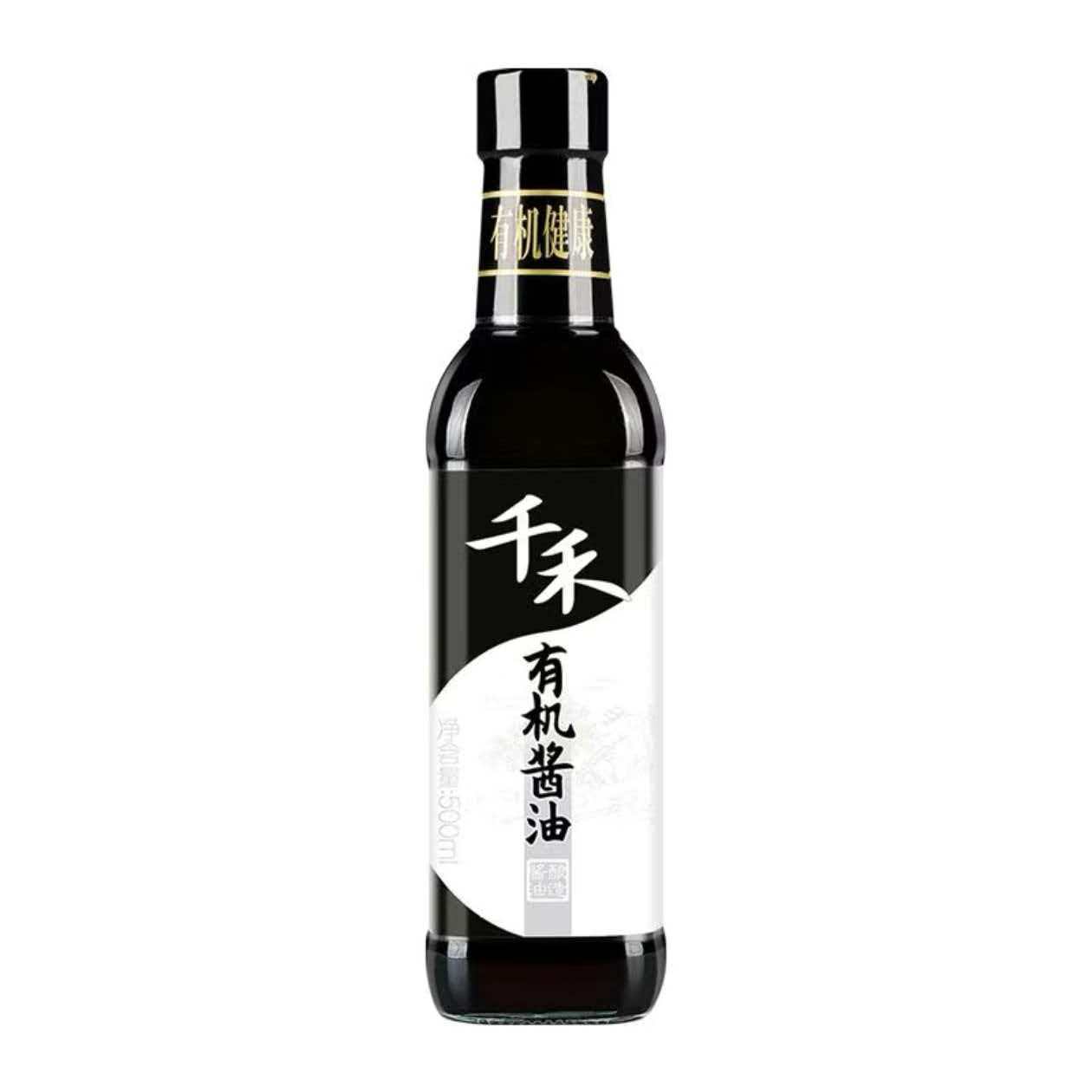 有机酱油500ml品质调料家用有机原料认证不加糖