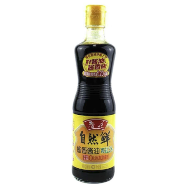 鲁花自然鲜特级生抽酱香酱油家用调味品凉拌炒菜蘸料500ml