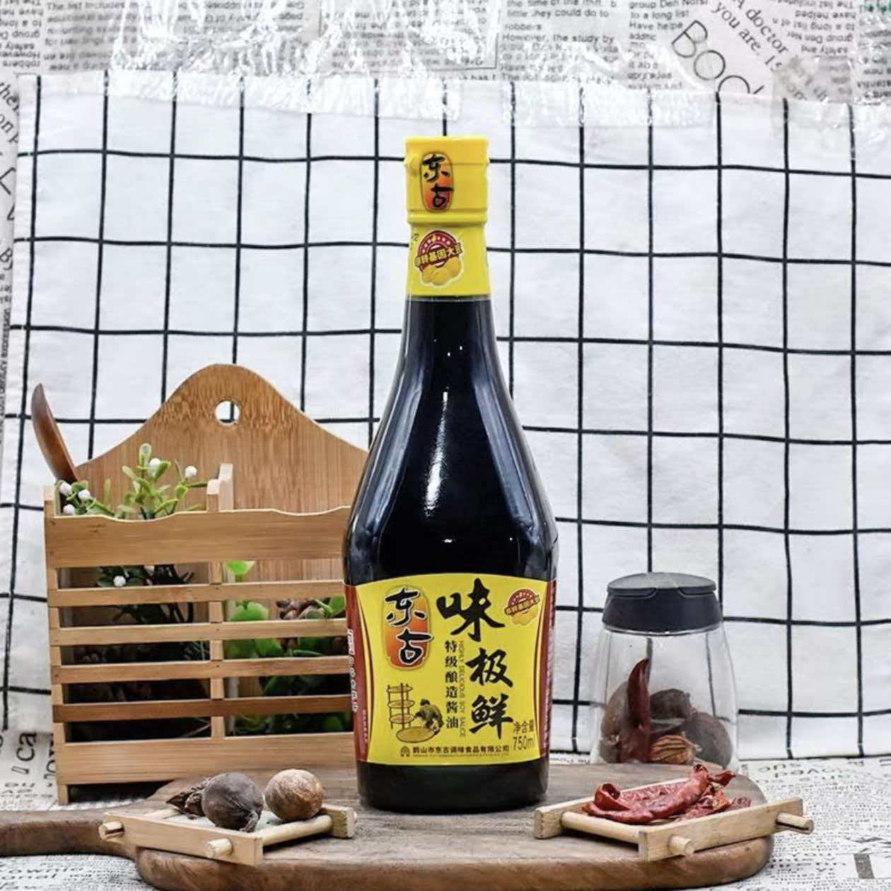 味极鲜酱油750ml老字号酿造酱油凉拌炒菜火锅调料生抽