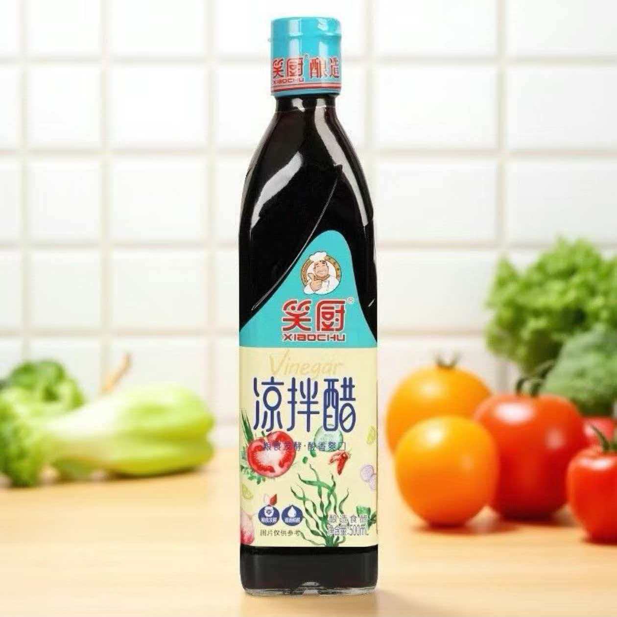 新疆笑厨凉拌醋500ml/瓶酿造食用醋酸香爽口凉拌