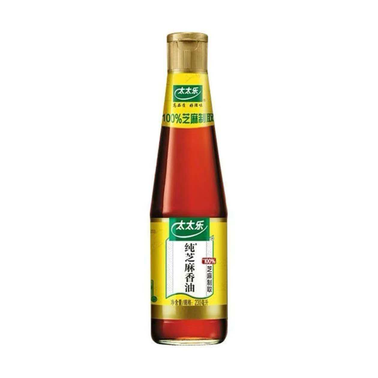 特价太太乐正品纯芝麻香油230ml瓶装厨房调味调料商超同款